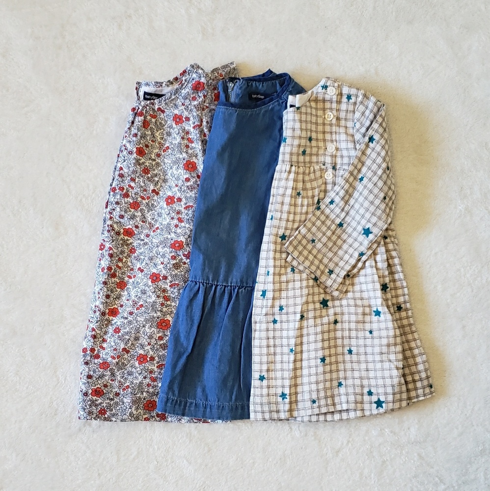 Set Of 3 Gap Dresses